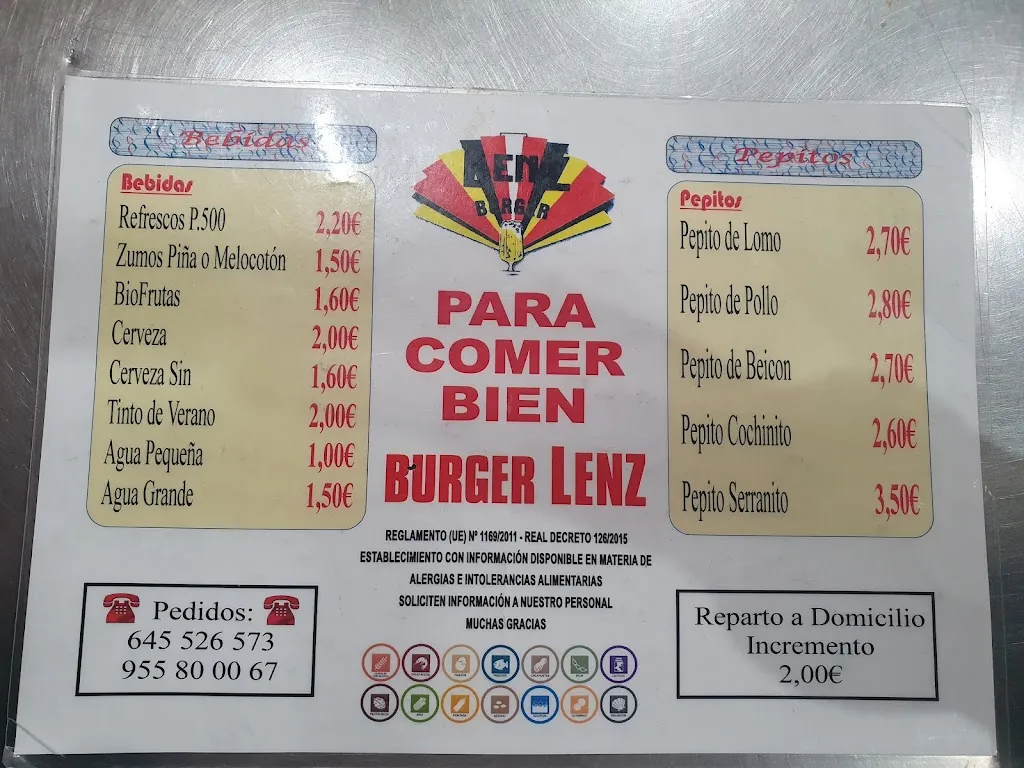 Menu_Restaurante Burguer Lenz_Lora del Río_image_2