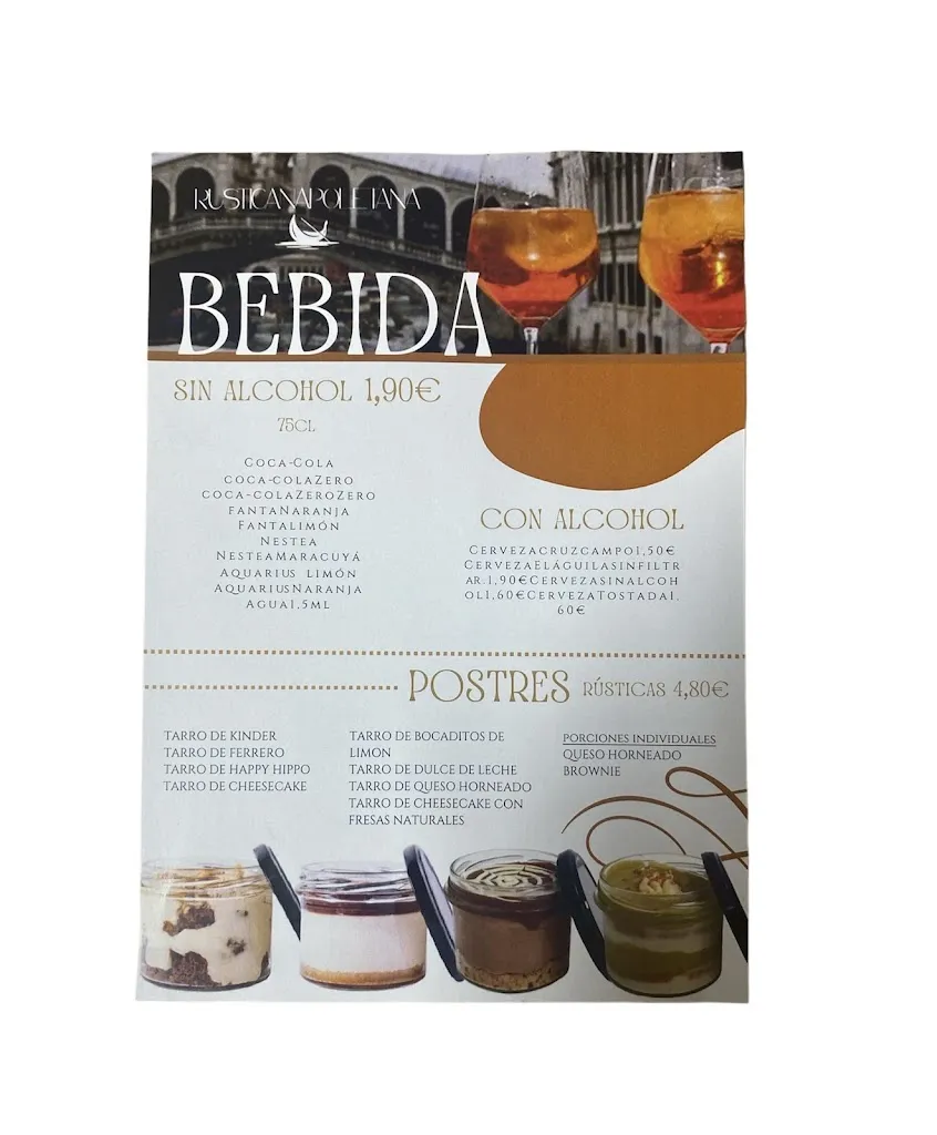 Menu_Pizzería Rustica Napoletana Style XXL_Lora del Río_image_3