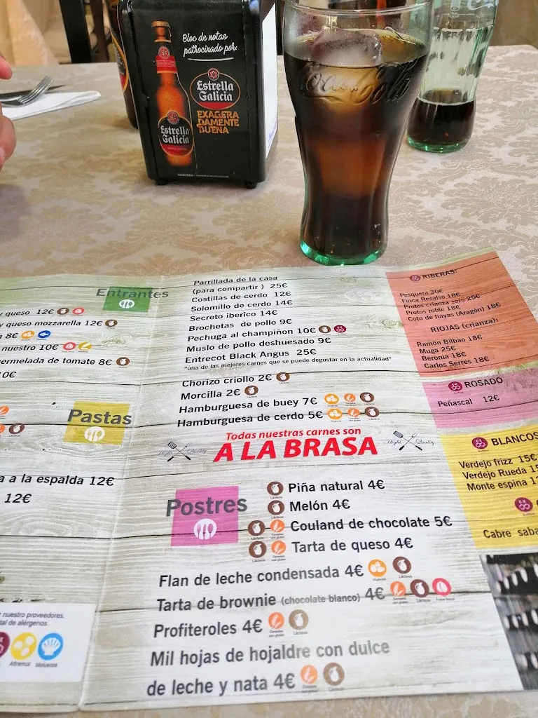 Menü_Bar restaurante La Cocina de Gádor_Berja_Bild_2