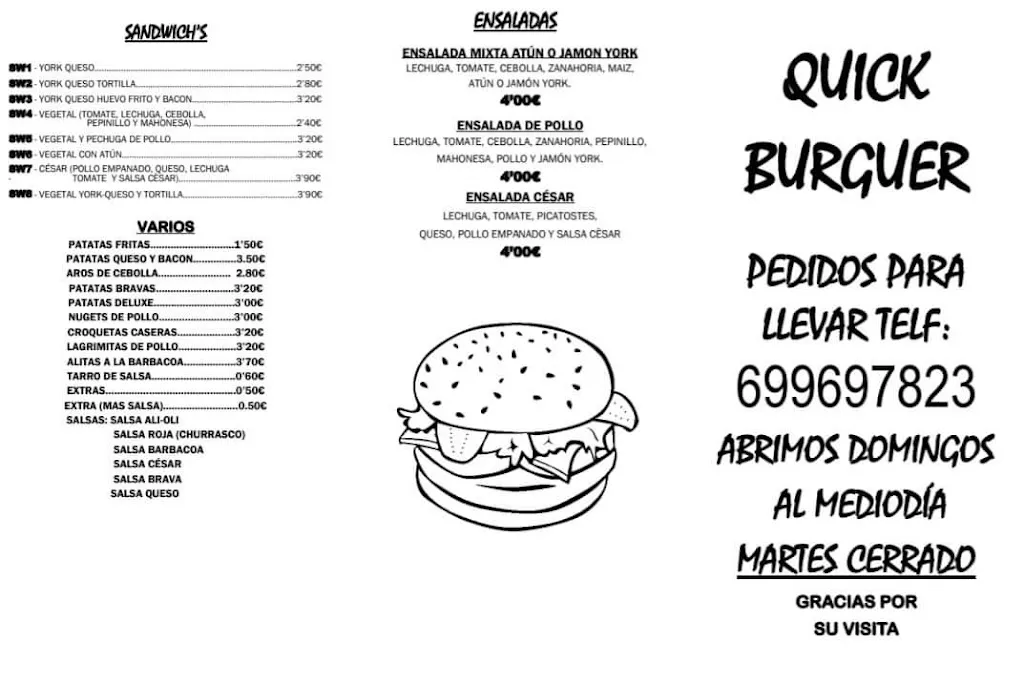 Menu_Quick Burguer_Lora del Río_immagine_2