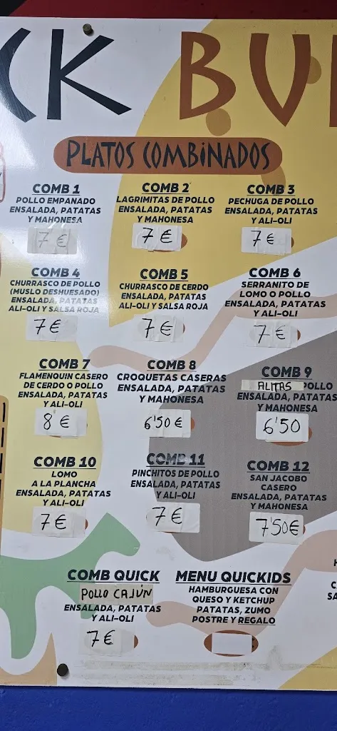 Menu_Quick Burguer_Lora del Río_immagine_3