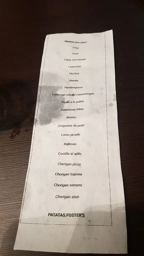 Menu_Restaurante la oveja negra_Berja_image_2