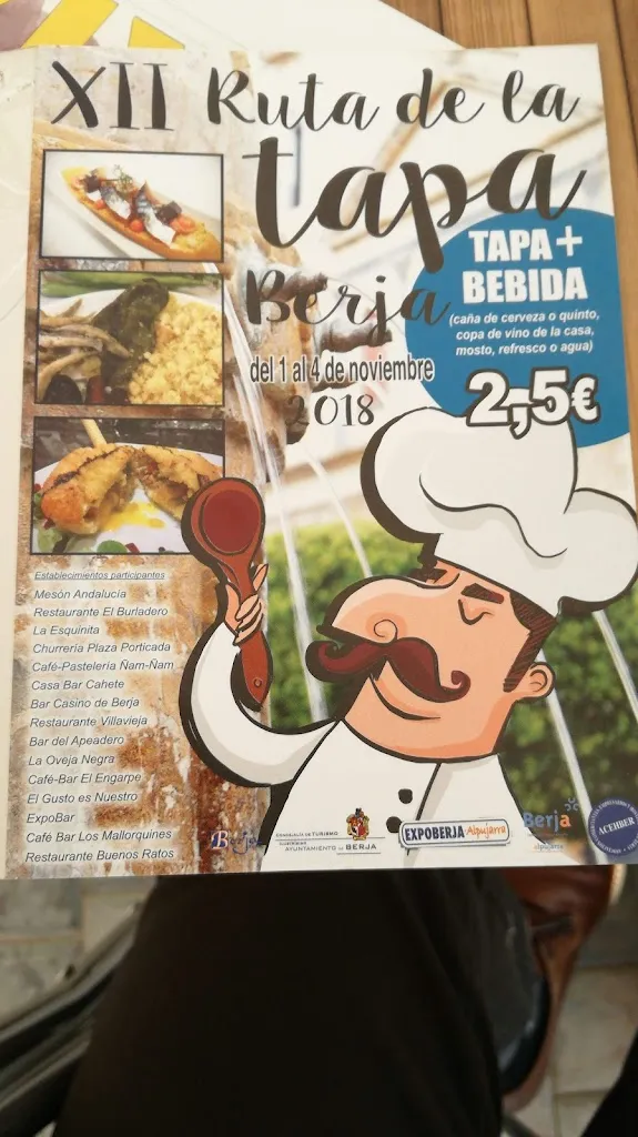 Menu_BAR CASINO DE BERJA_Berja_image_2