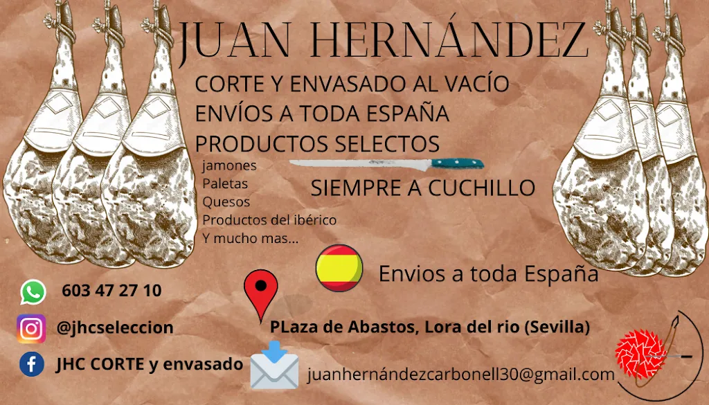JHC Corte y envasado restaurant in Lora del Río