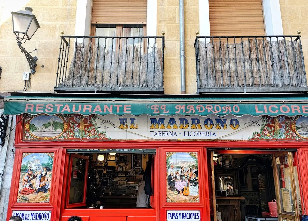 El Madroño restaurant in Madroño El