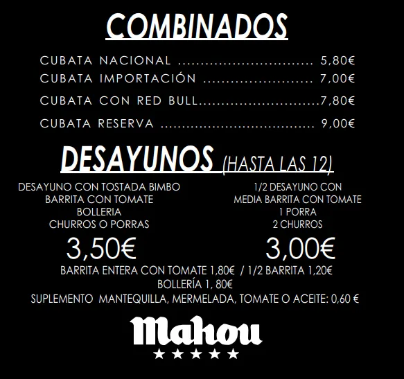 Menu_Merendero El Madroño kiosk_Madroño El_image_3
