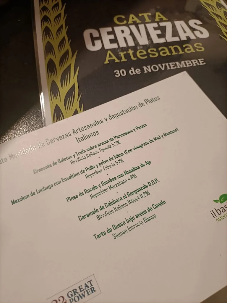 Menu_Ristorante Italiano 