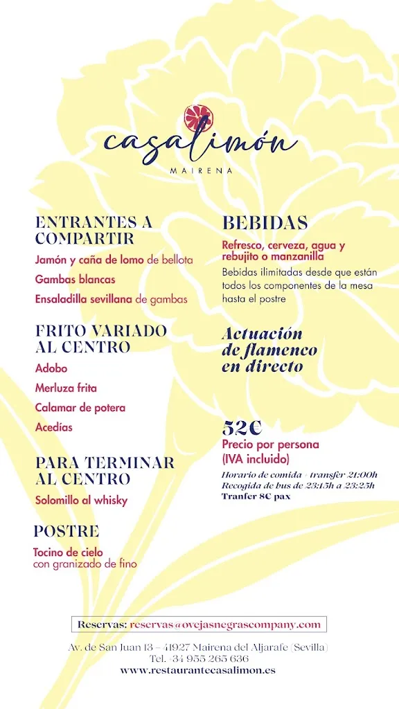 Menu_Restaurante Casa Limón | Mairena del Aljarafe_Mairena del Aljarafe_immagine_1
