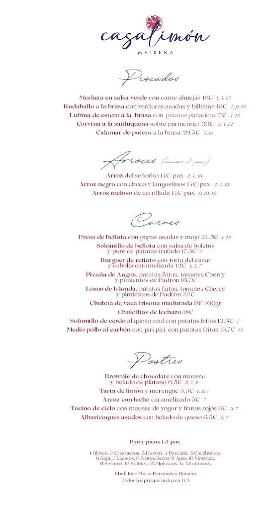 Menu_Restaurante Casa Limón | Mairena del Aljarafe_Mairena del Aljarafe_immagine_3