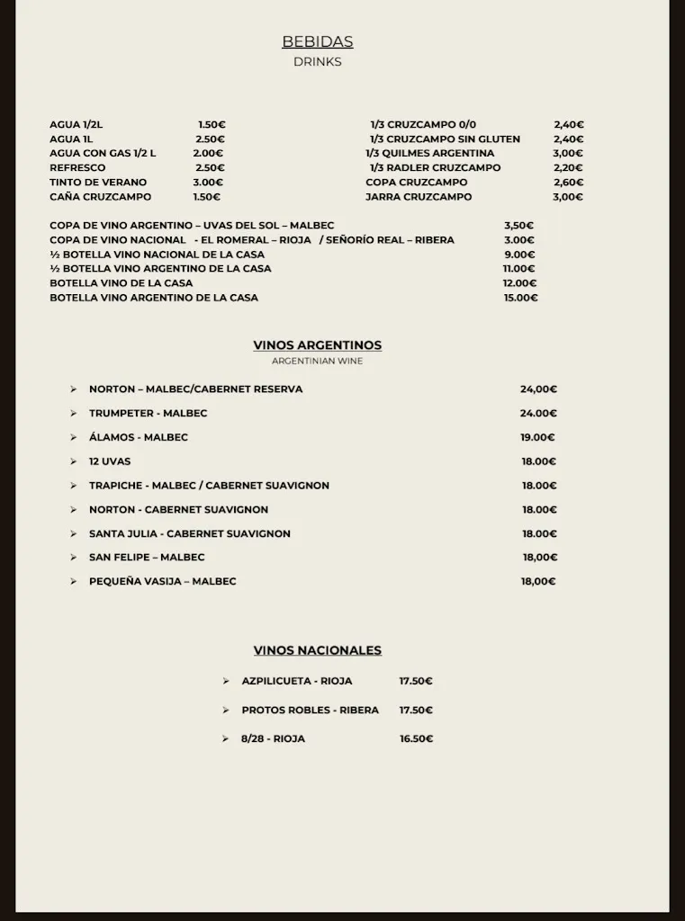 Menu_Parrilla Argentina Nuevos Aires_Mairena del Aljarafe_image_3