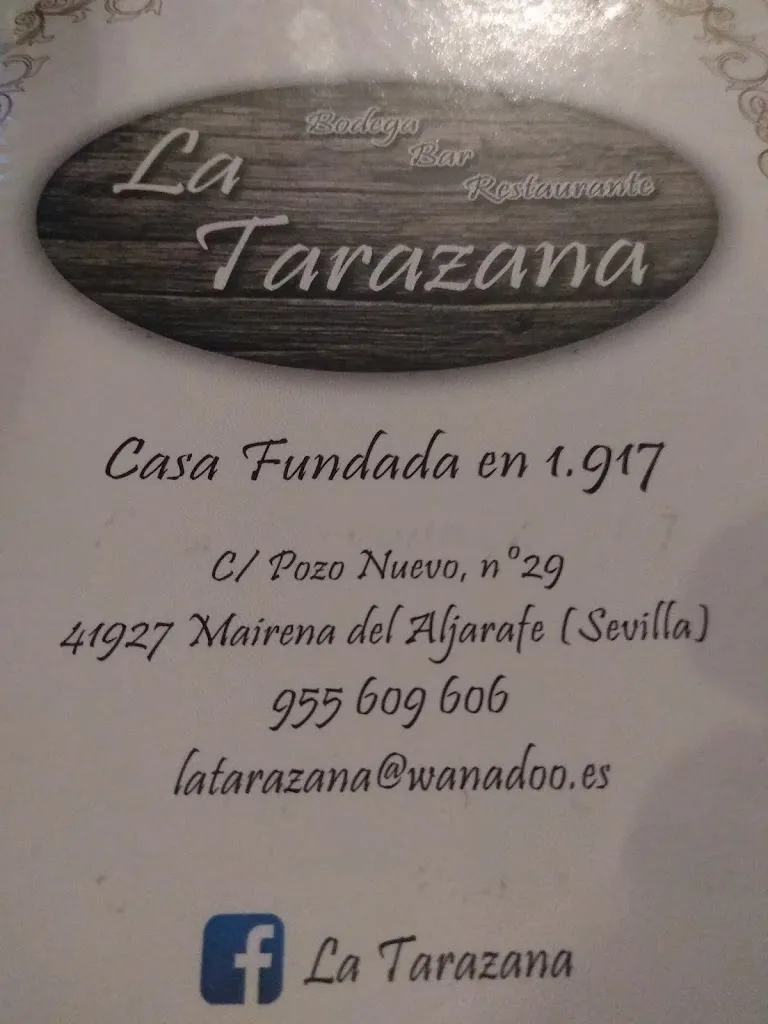 Menu_La Tarazana_Mairena del Aljarafe_image_2