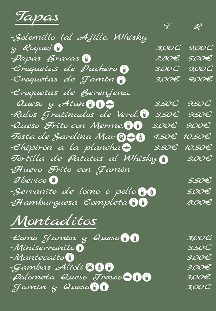 Menu_Bar Restaurante La Mairenera_Mairena del Aljarafe_image_2