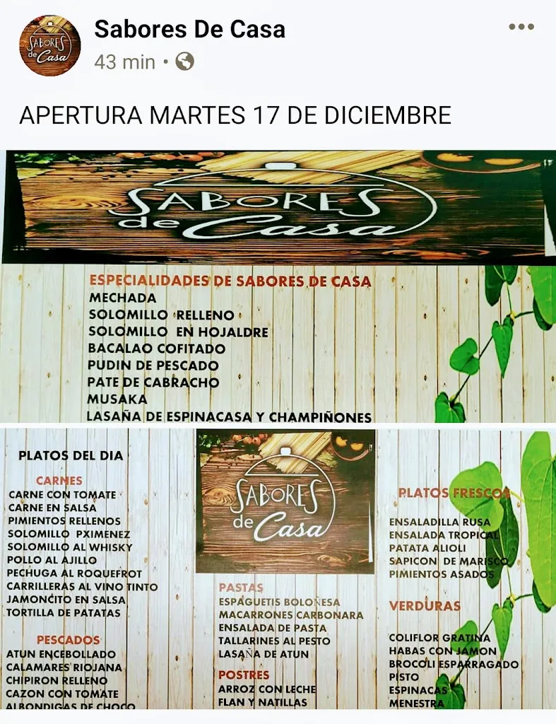 Menu_Sabores de casa_Marchena_image_1
