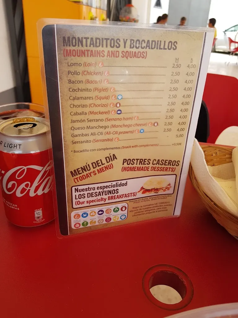 Menu_Bar Restaurante El Frenazo_Marchena_image_4