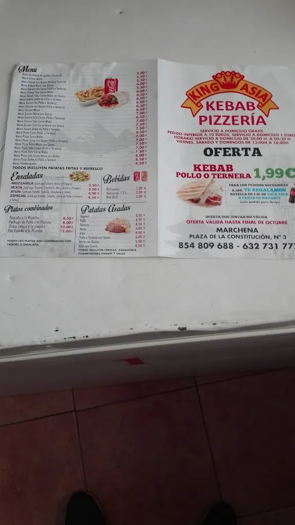 Menu_King Asia Kebab Marchena_Marchena_image_1