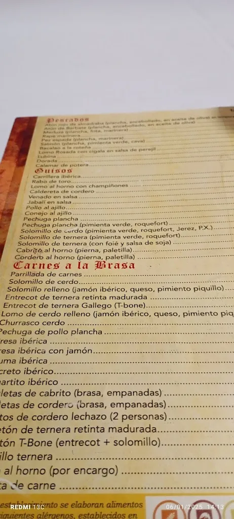 Menu_Restaurante la Bodega_Marinaleda_image_3