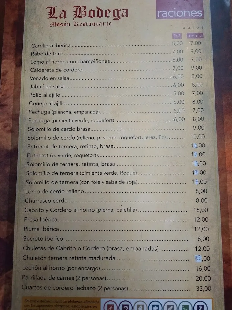 Menu_Restaurante la Bodega_Marinaleda_image_4