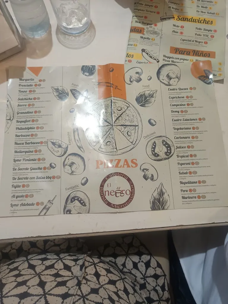 Menu_Cafetería él negro_Martín de la Jara_image_1