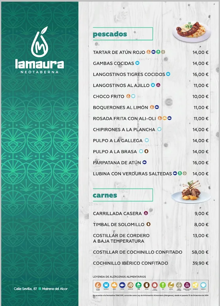Menu_La Maura Neotaberna_Mairena del Alcor_image_3