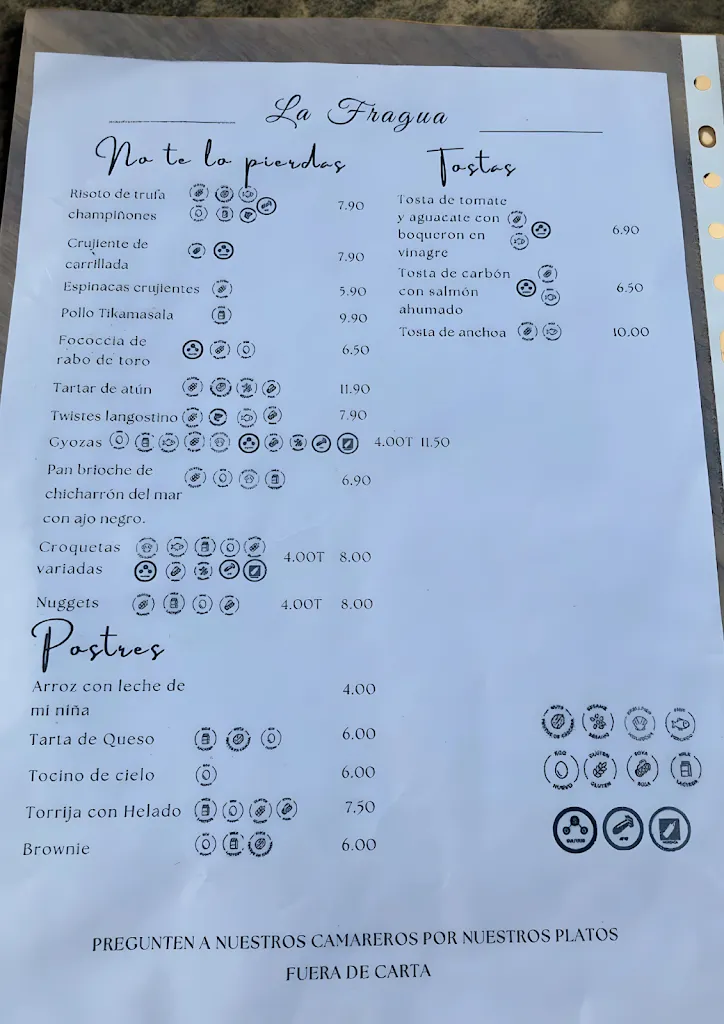 Menu_Restaurante La Fragua_Mairena del Alcor_image_1