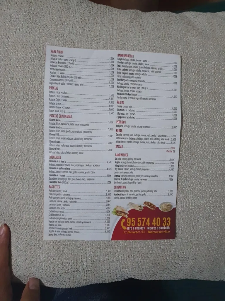 Menu_Pizzería Voy Volando_Mairena del Alcor_immagine_1