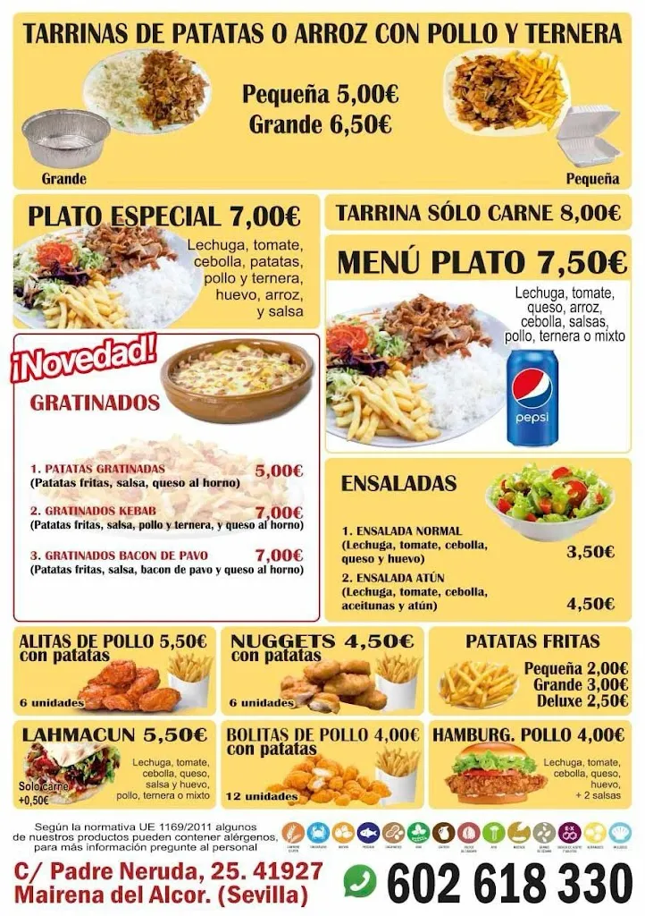 Menu_Kebab Capricci_Mairena del Alcor_image_1