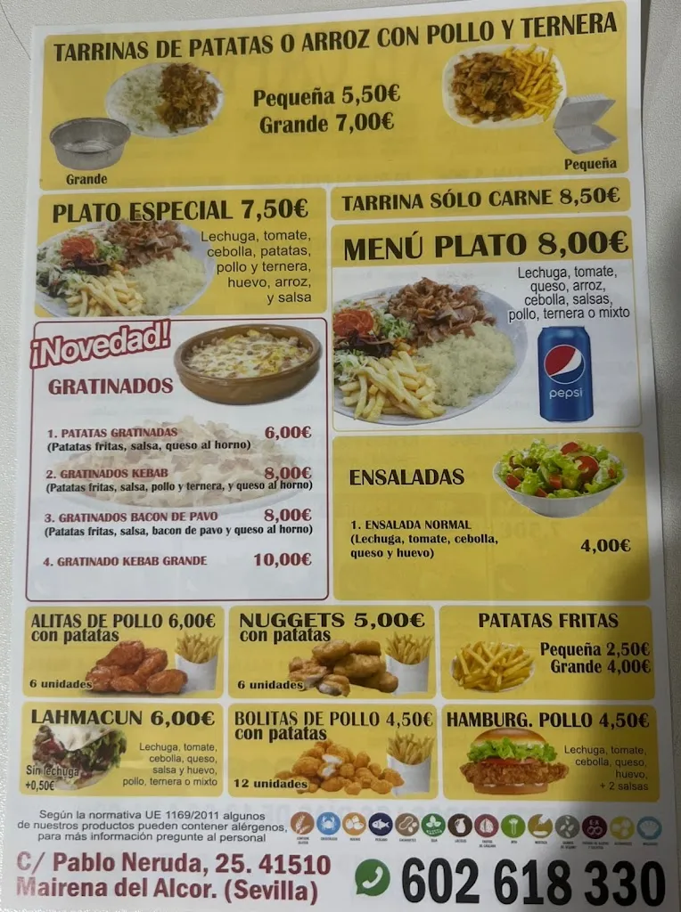 Menu_Kebab Capricci_Mairena del Alcor_image_3