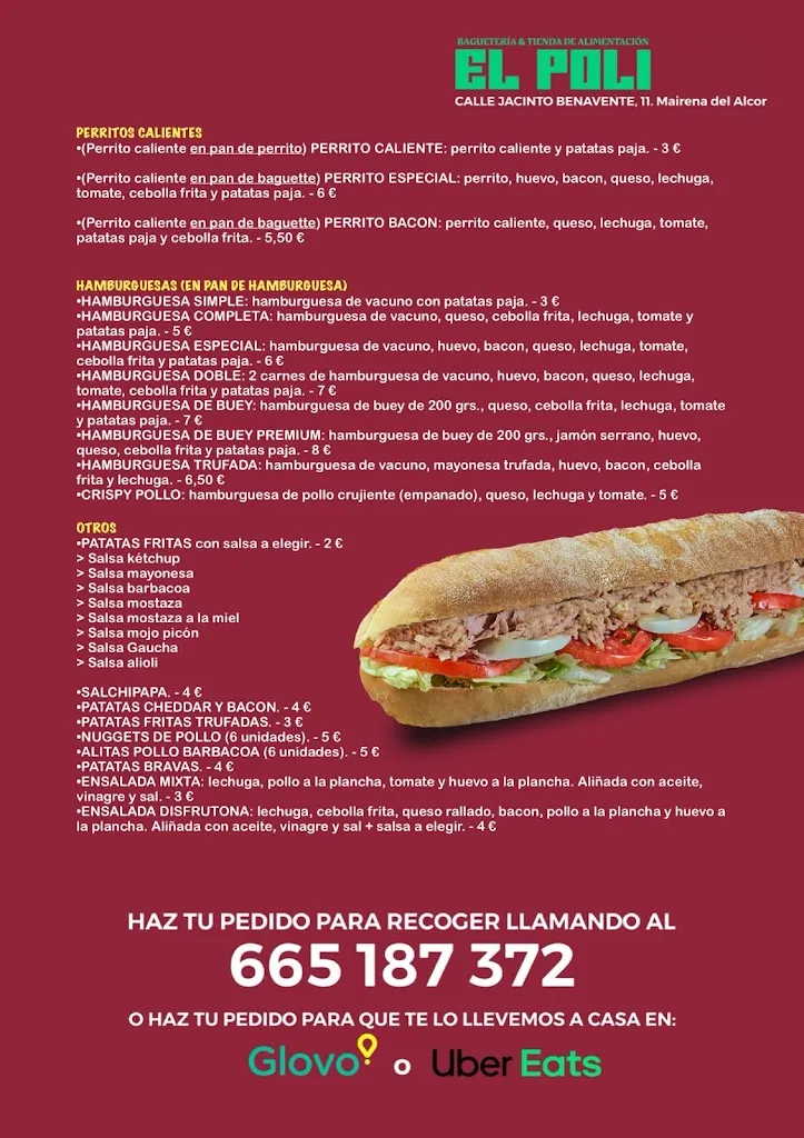 Menu_Baguetería El Poli_Mairena del Alcor_image_2