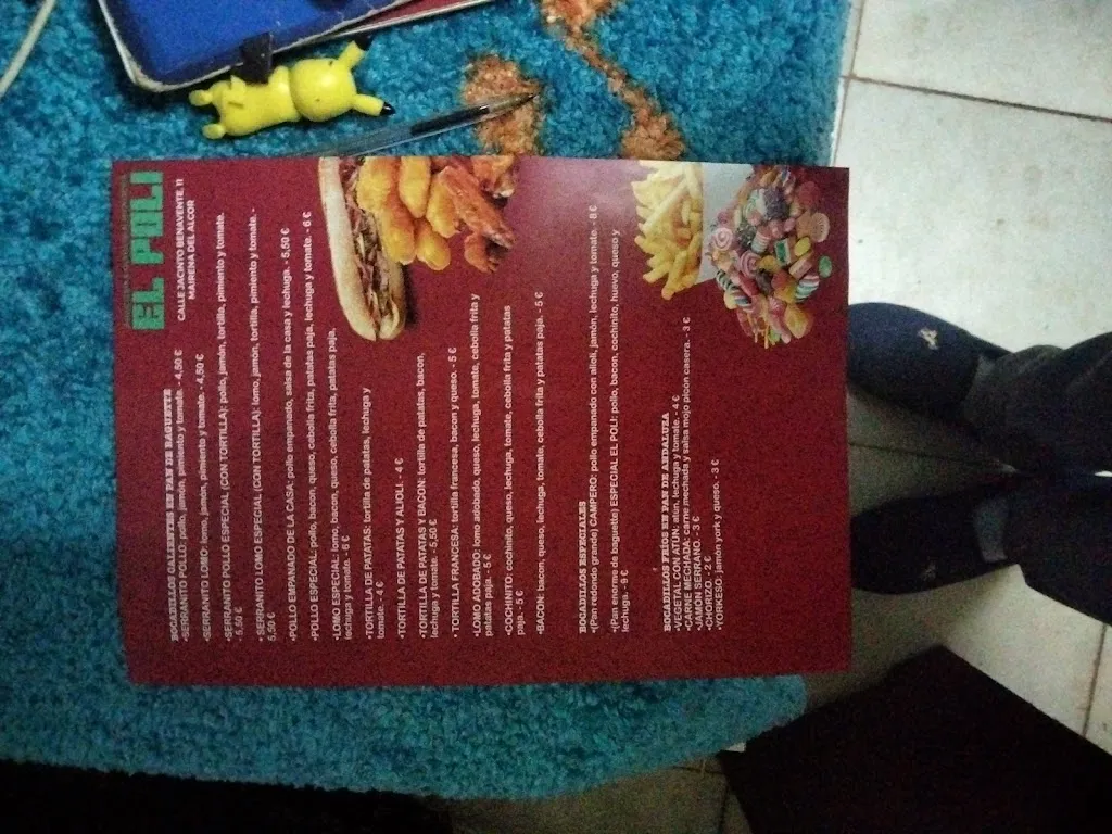 Menu_Baguetería El Poli_Mairena del Alcor_image_3