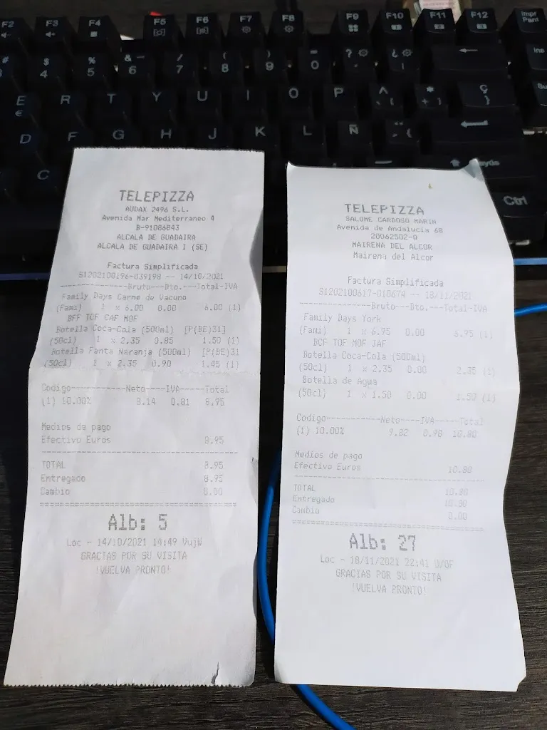 Jesus_Telepizza Mairena del Alcor - Comida a Domicilio_Mairena del Alcor_recensione