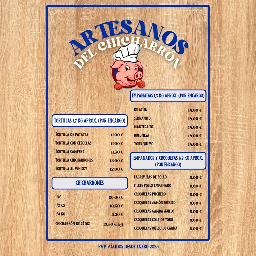Menu_La Despensa de Manué by Artesanos del Chicharrón_Mairena del Alcor_immagine_1