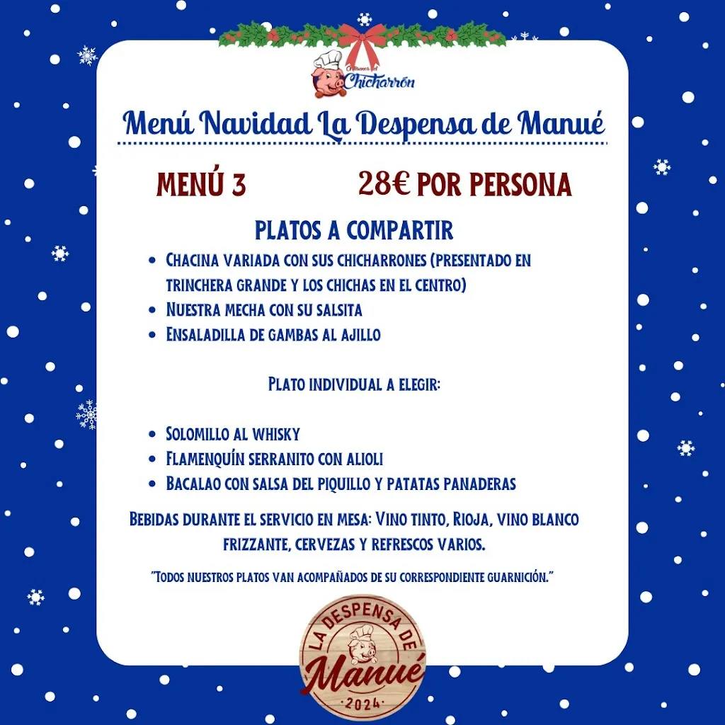 Menu_La Despensa de Manué by Artesanos del Chicharrón_Mairena del Alcor_immagine_3