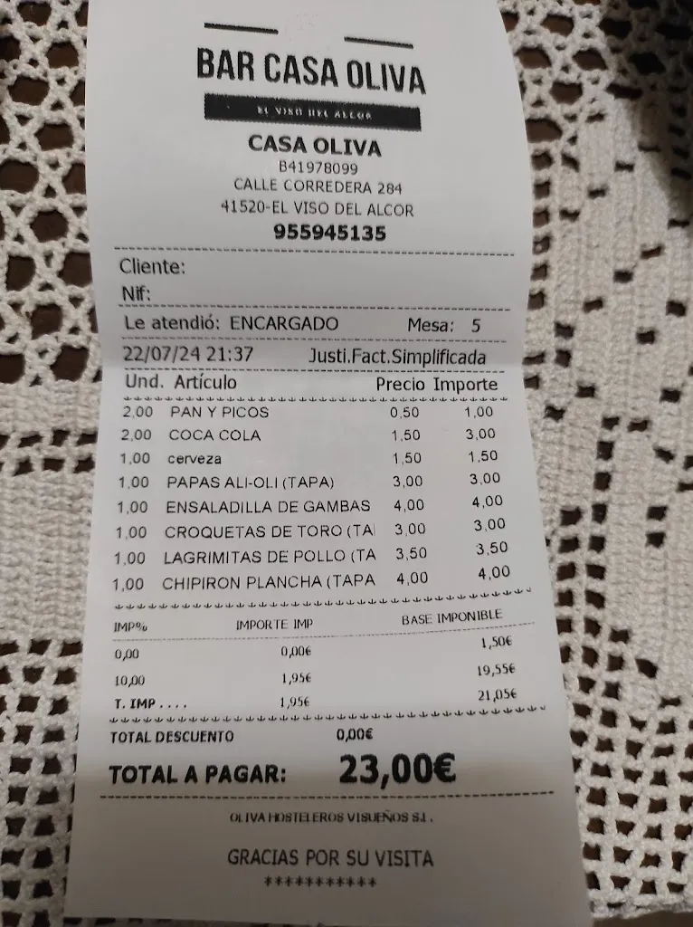 Martina Labrada_Bar Casa Oliva_Mairena del Alcor_review