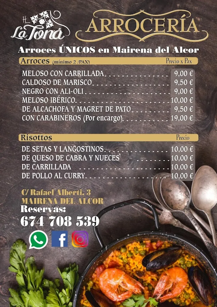 Menu_H La toná gastrobar_Mairena del Alcor_image_1