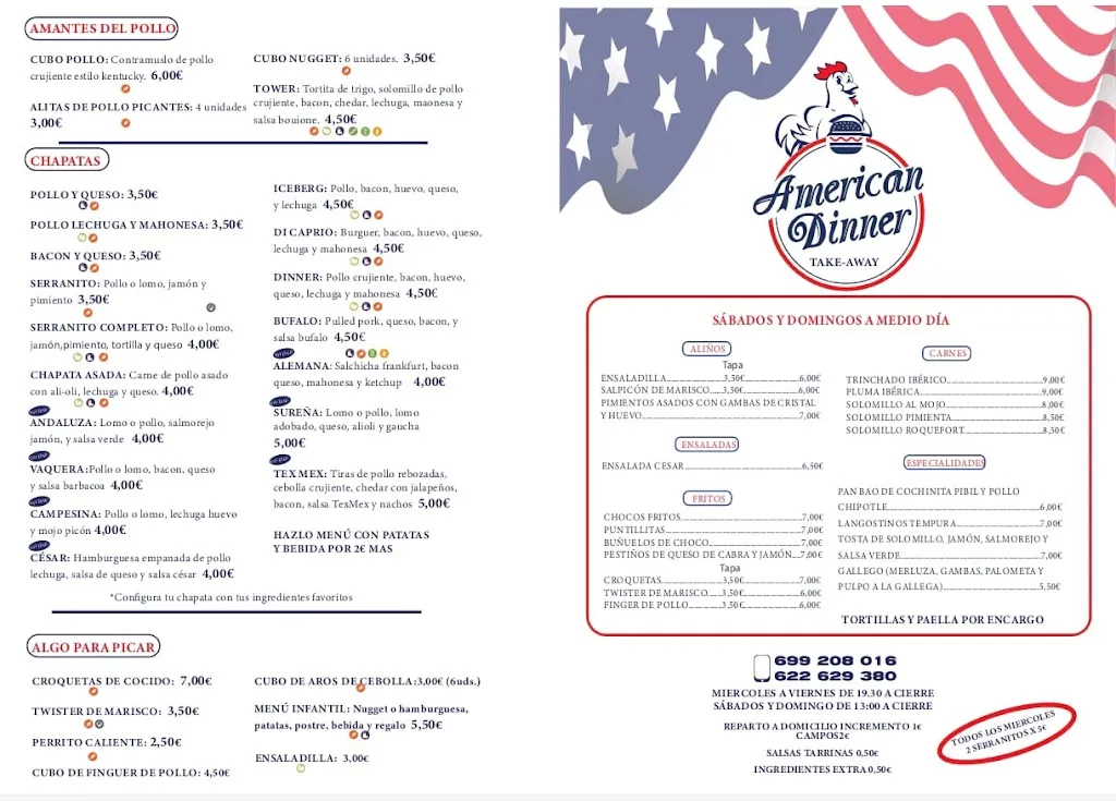 Menu_American Dinner_Molares Los_image_3