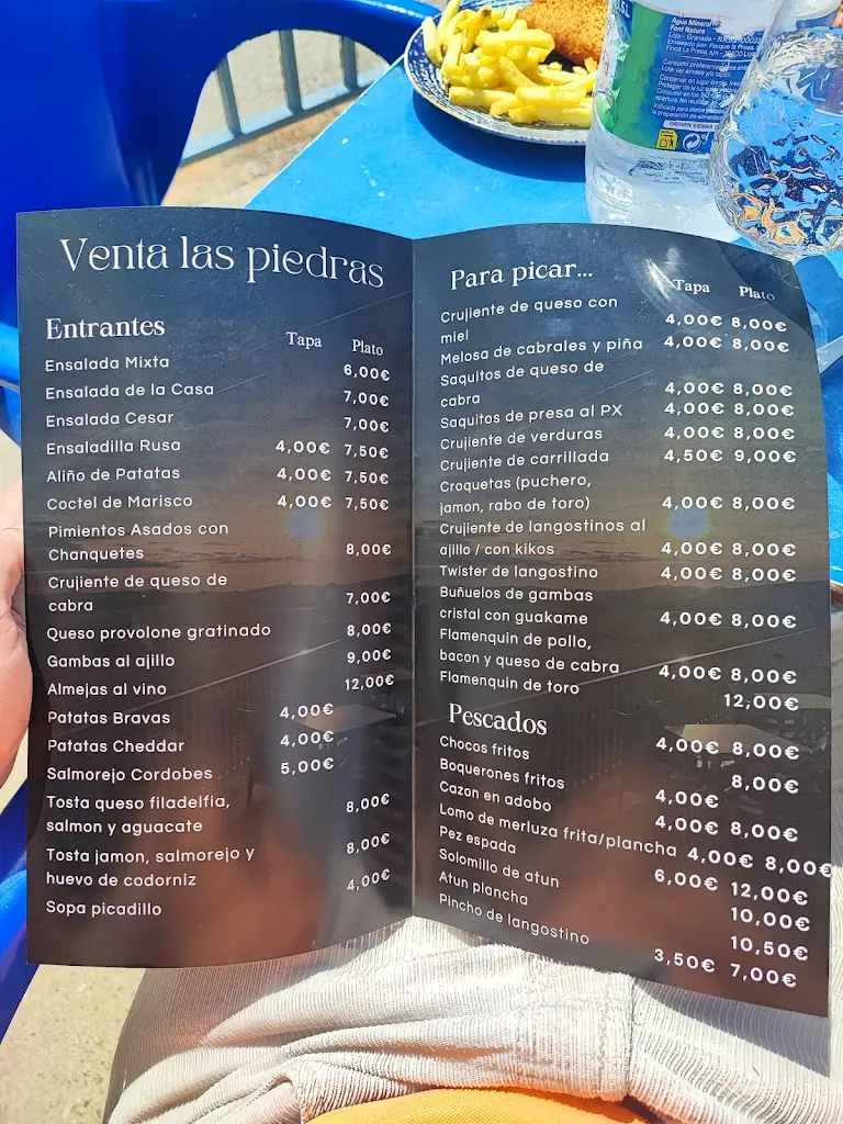 Menu_Mesón Restaurante Las Piedras_Montellano_immagine_1