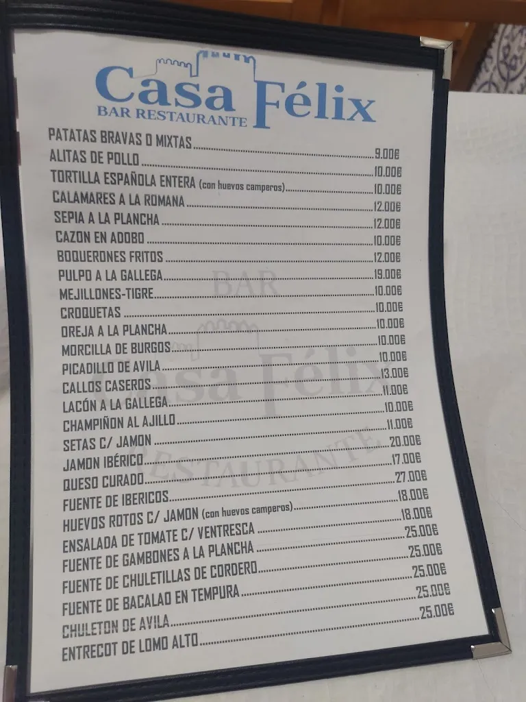 Menu_Casa Félix_Felix_image_4