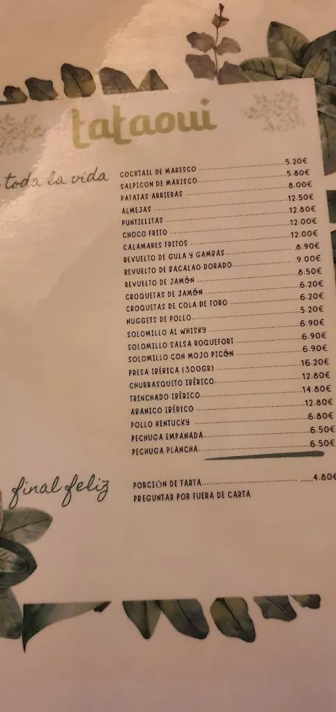 Menu_Tataoui_Morón de la Frontera_image_2