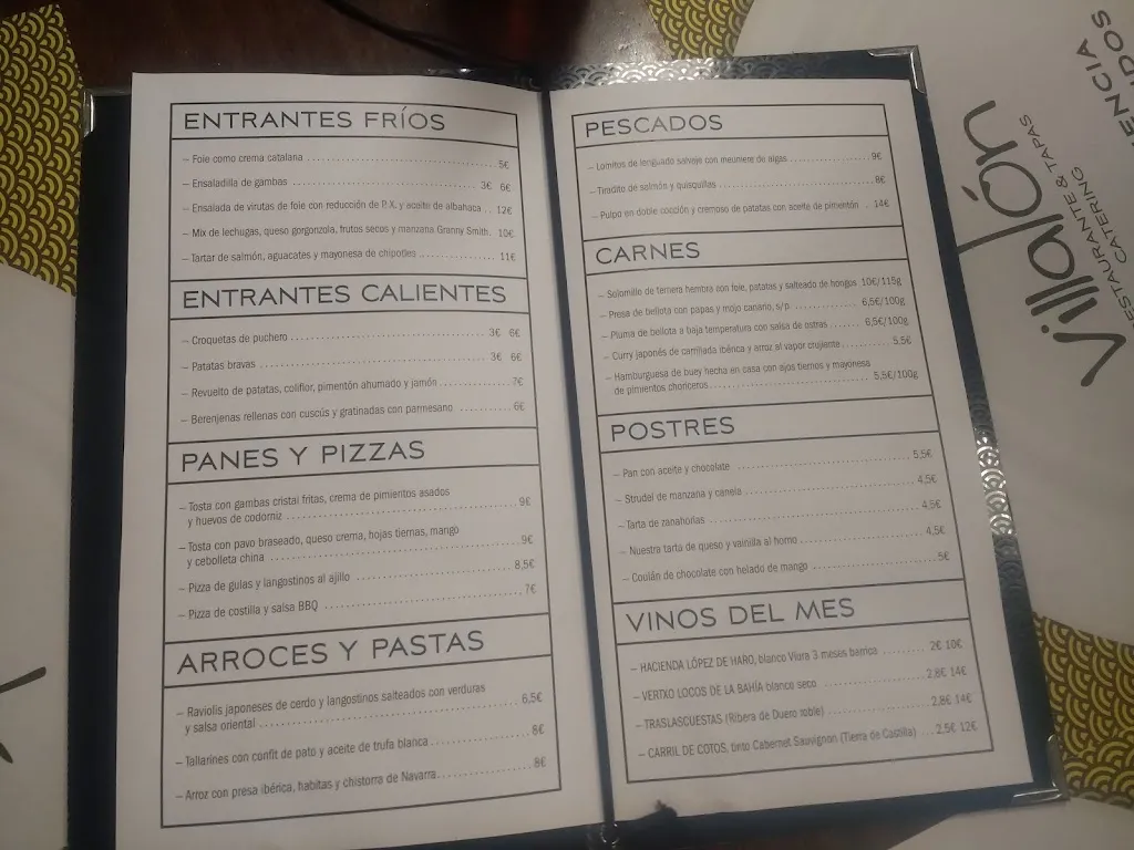 Menu_Restaurante Villalon_Morón de la Frontera_image_2