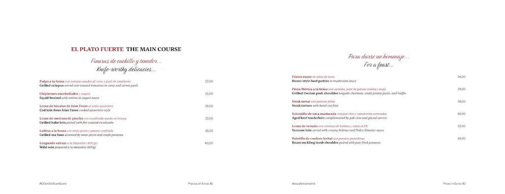 Menu_Casa Felisa Madrid_Felix_image_1