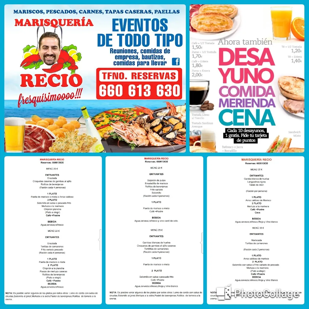 Menu_Marisqueria Recio_Morón de la Frontera_immagine_1