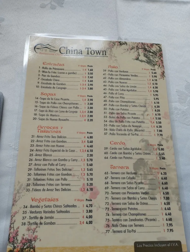 Menu_Restaurante china town_Morón de la Frontera_immagine_3