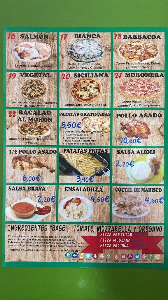 Menü_Pollería Curro Gas_Morón de la Frontera_Bild_3