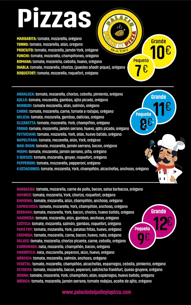 Menu_Palacio del Pollo y la Pizza_Morón de la Frontera_image_1