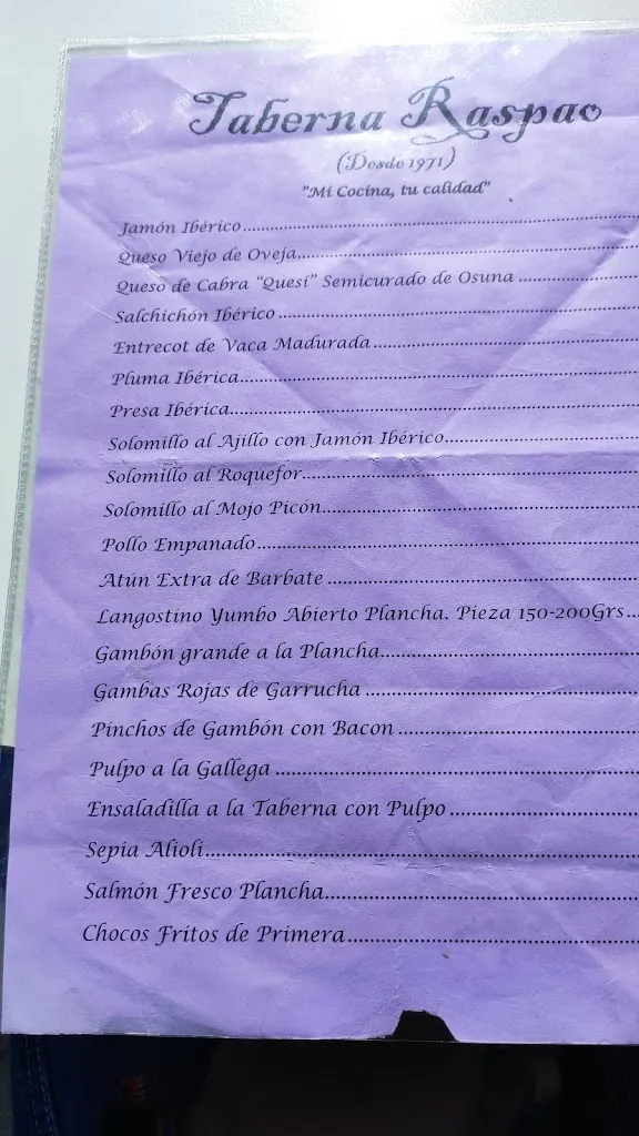 Menu_Taberna Raspao_Osuna_image_1