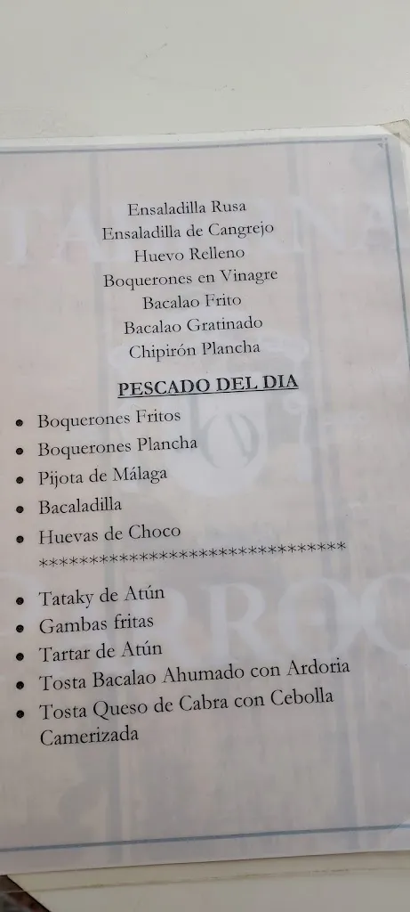 Menu_TABERNA LA PARROQUIA OSUNA_Osuna_image_2