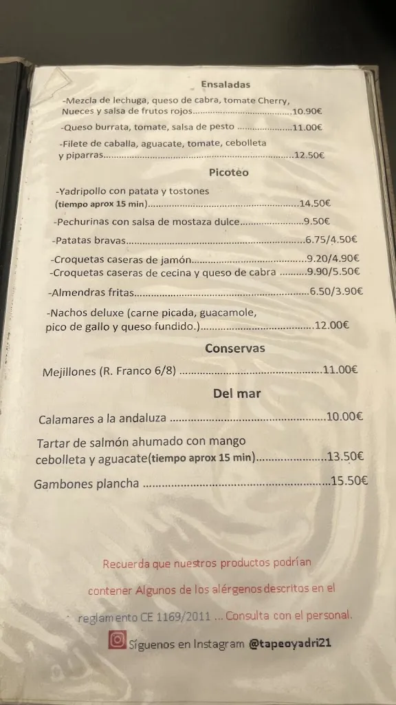 Menu_El Tapeo de Yadri_Osuna_image_3