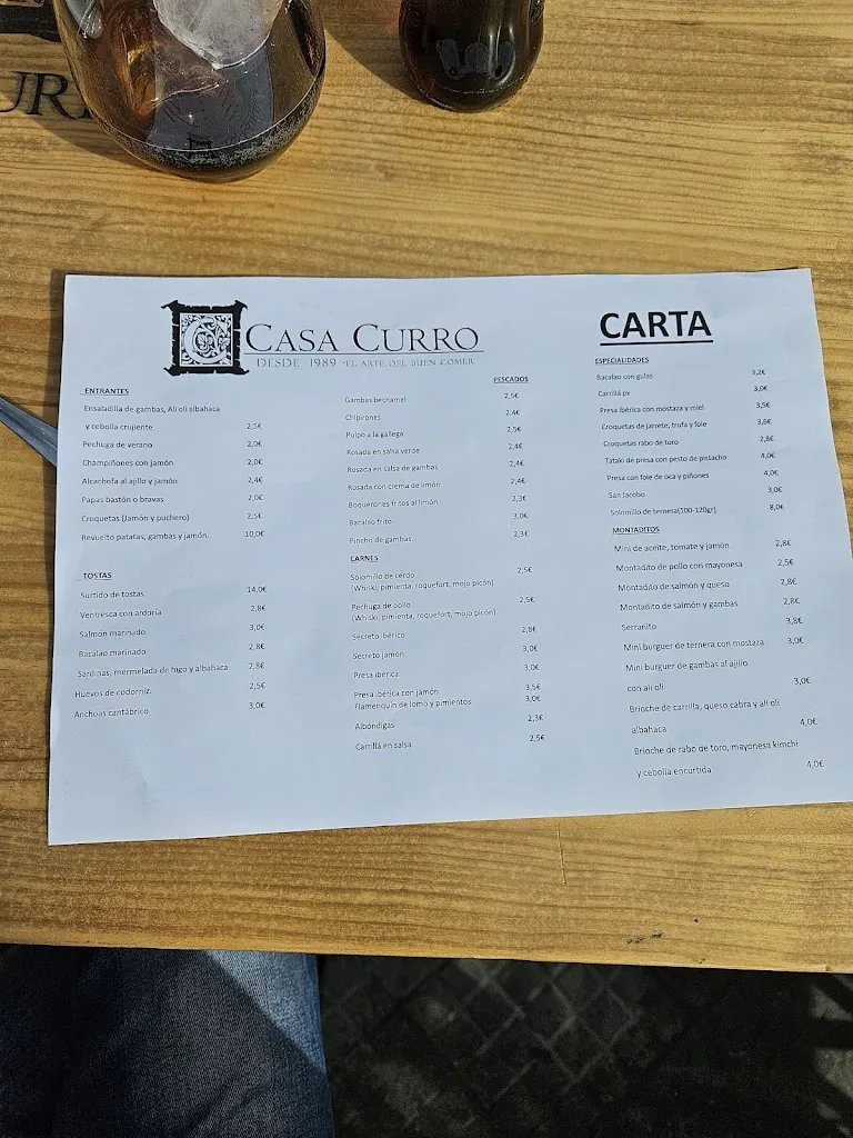 Menu_Taberna Currito Chico_Osuna_immagine_1