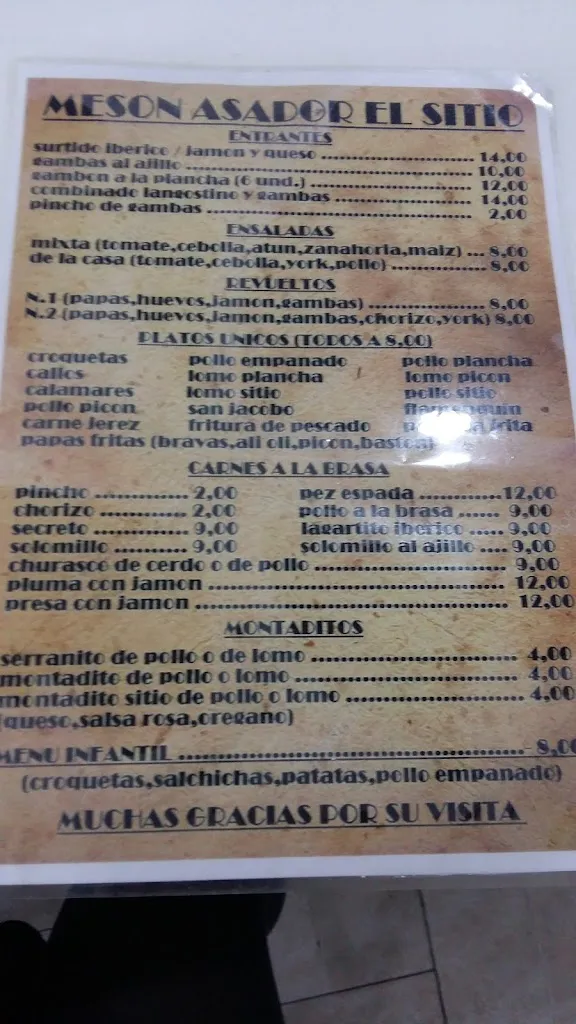 Menu_Mesón Asador El Sitio_Osuna_image_2