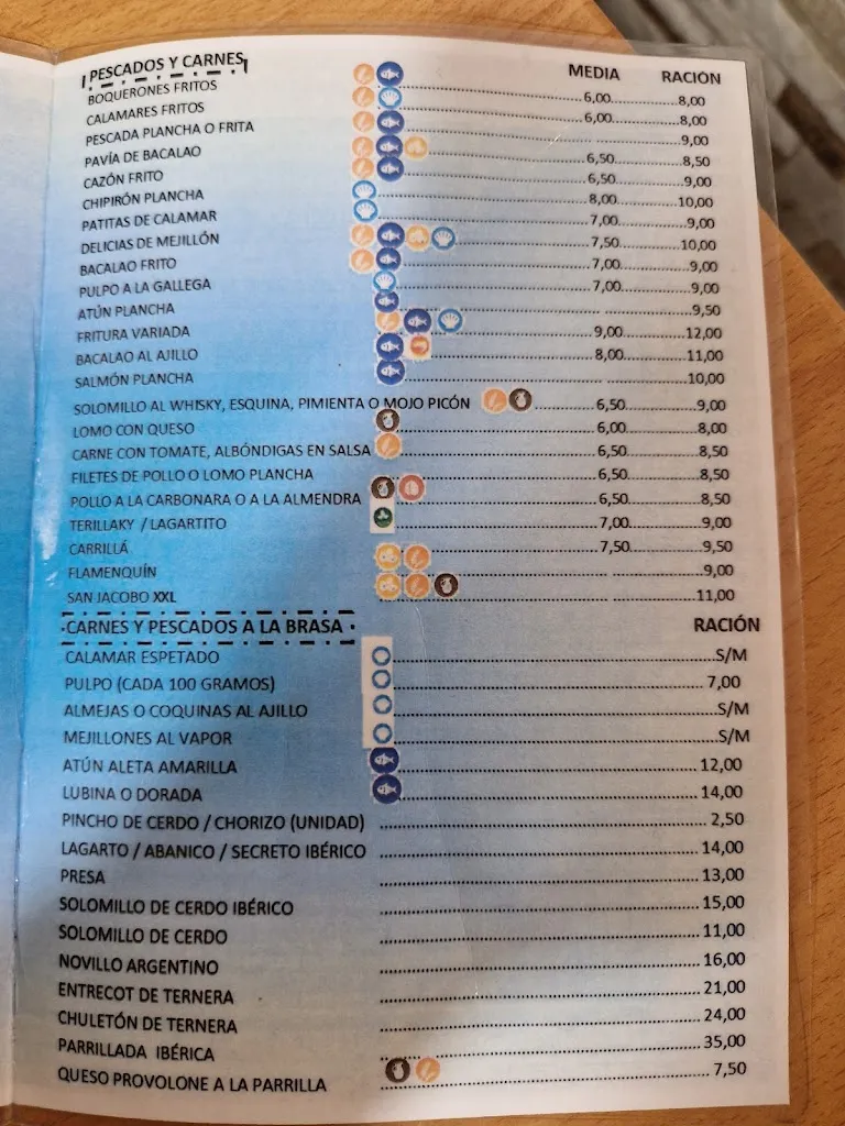 Menu_Bar Cervecería La Esquina_Osuna_image_4